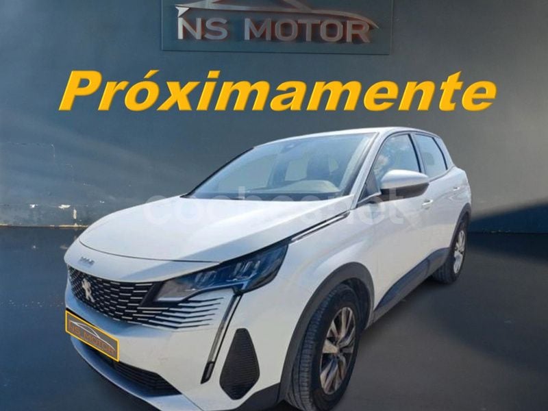 Blanco Usado 2021 Peugeot 3008 Active SUV | 17.900 € (Precio justo) - Imagen 1/4