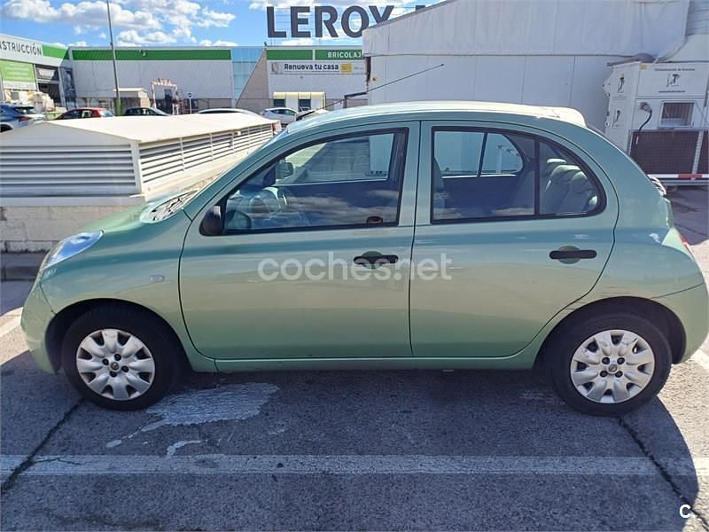 Usado Nissan Micra Visia 65 CV (47 kW) 2006 Verde Berlina