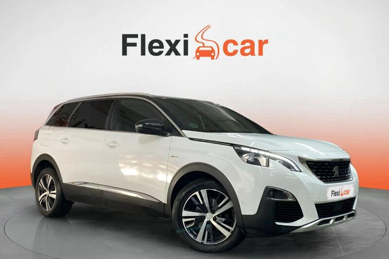 Blanco Usado 2017 Peugeot 5008 GT-line Monovolumen | 15.490 € (Buen precio) - Imagen 1/4