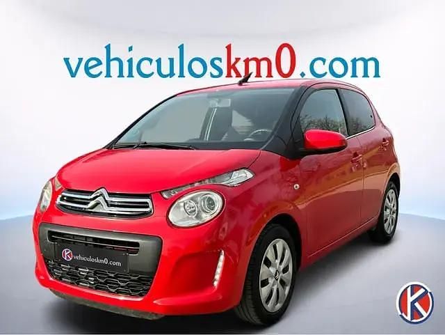 Brugt Citroën C1 Feel 72 HK (52 kW) 2021 Rød Hatchback