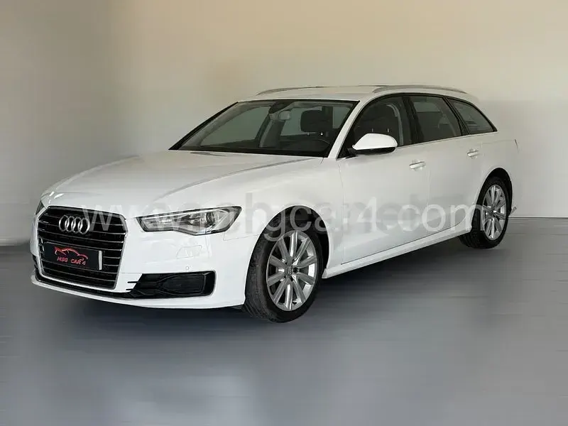Usado Audi A6 190 CV (139 kW) 2016 Blanco Familiar