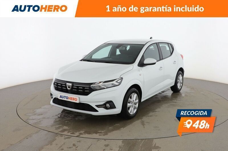 Blanco Usado 2022 Dacia Sandero Comfort Utilitario | 13.299 € (Precio justo) - Imagen 1/3
