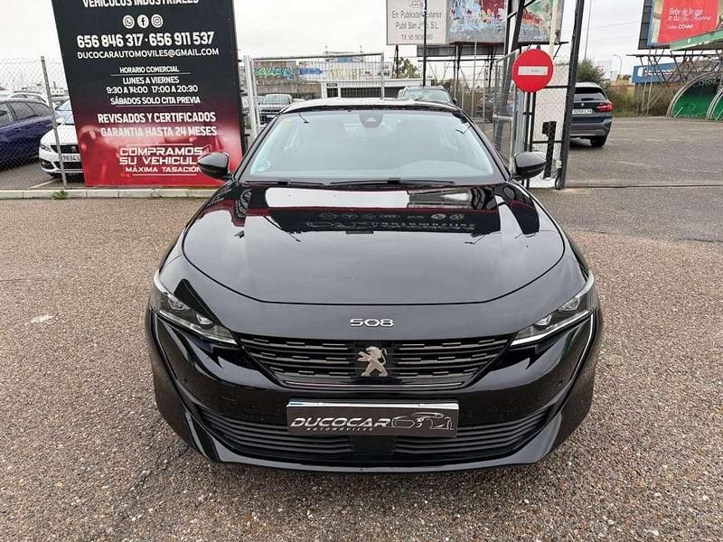 Usado Peugeot 508 Business-Line 131 CV (96 kW) 2021 Negro Berlina