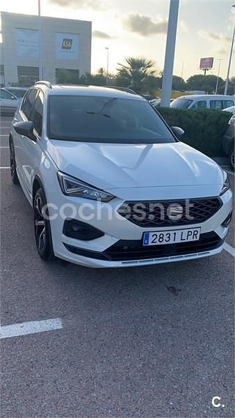 Usado Seat Tarraco FR 245 CV (180 kW) 2021 Blanco SUV
