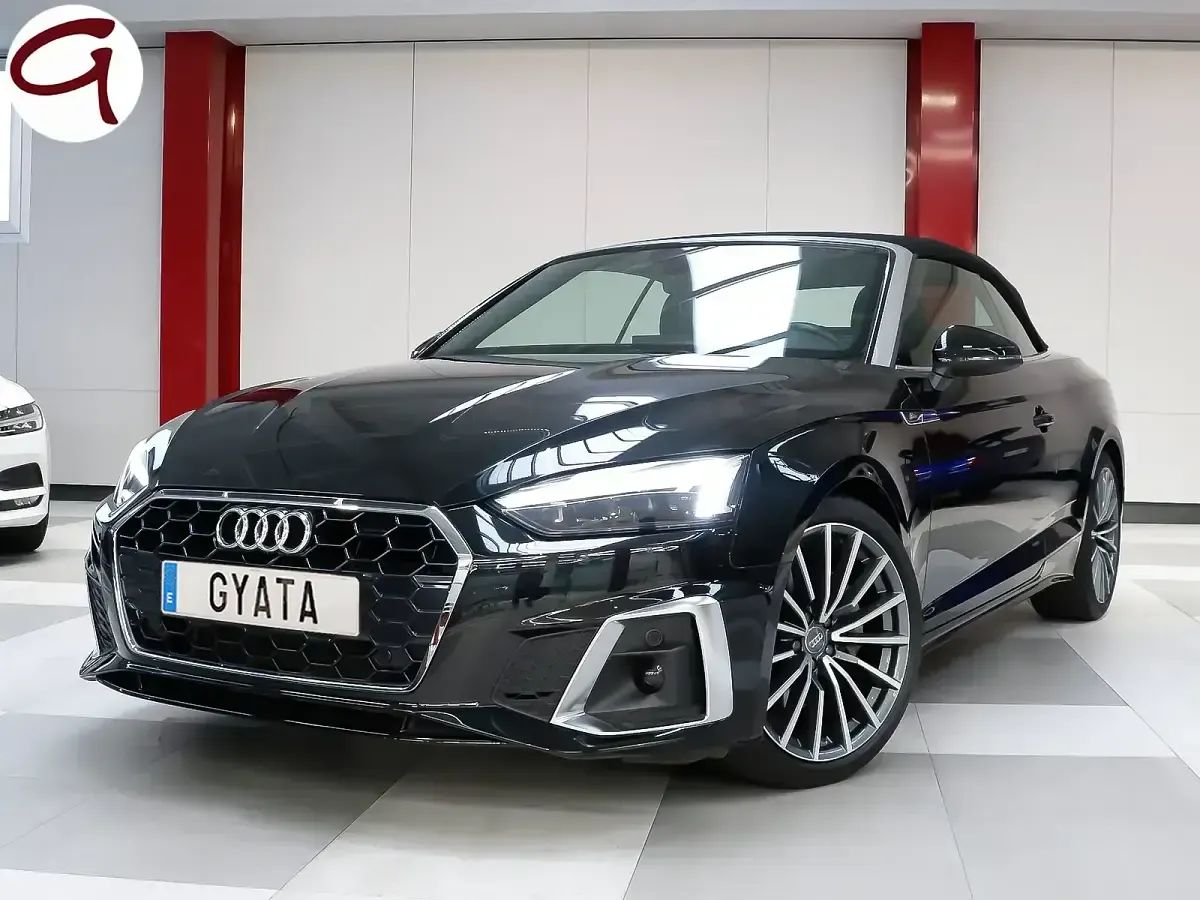 Używany Audi A5 Cabriolet S-Line 190 KM (139 kW) 2021 Czarny Kabriolet
