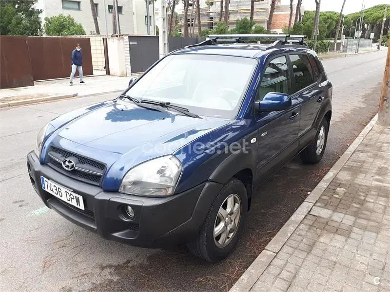 Usado Hyundai Tucson Style 175 CV (128 kW) 2005 Azul SUV