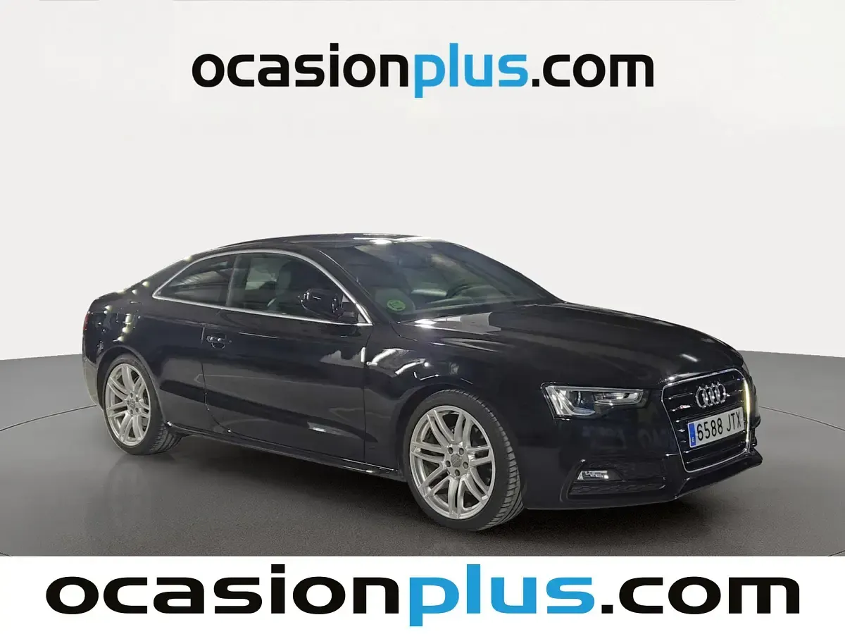 Usado Audi A5 S-Line 190 CV (139 kW) 2016 Negro Coupe