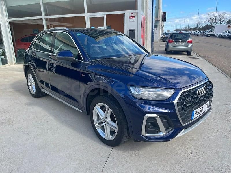 Usado Audi Q5 S-Line 367 CV (269 kW) 2022 Azul SUV
