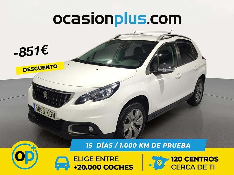 Blanco Usado 2017 Peugeot 2008 Style SUV | 11.500 € (Un poco caro) - Imagen 1/4