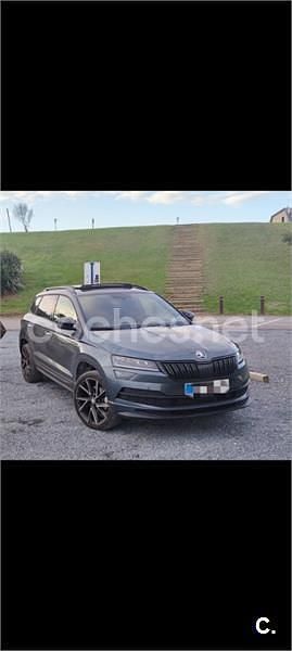 Usado Skoda Karoq SportLine 150 CV (110 kW) 2021 Gris / plata SUV
