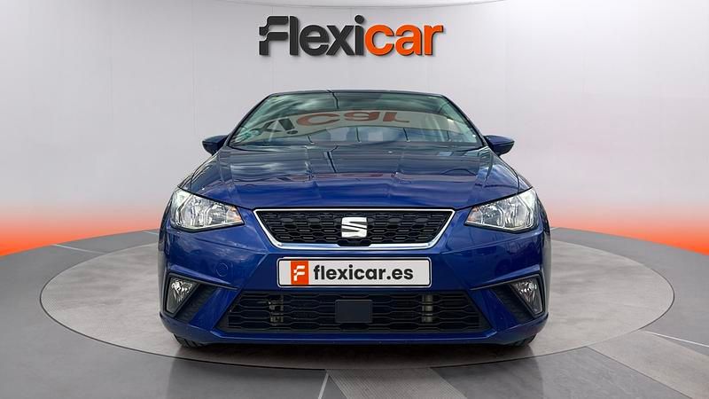Usado Seat Ibiza Reference 95 CV (69 kW) 2018 Azul Utilitario