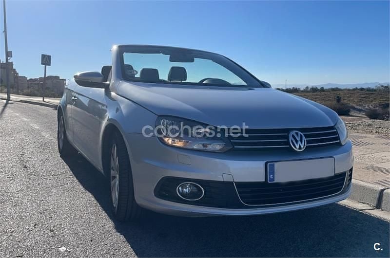 Gris / plata Usado 2012 VW Eos Sport Descapotable | 8500 € (Buen precio) - Imagen 1/4