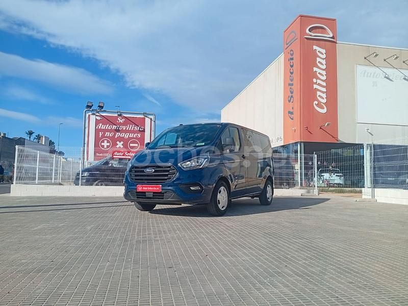 Azul Usado 2022 Ford Transit Custom Nugget Monovolumen | 27.900 € (Buen precio) - Imagen 1/4