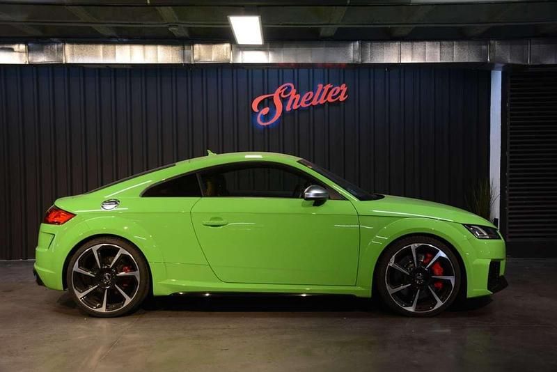 Usado Audi TT RS 400 CV (294 kW) 2019 Verde Coupe