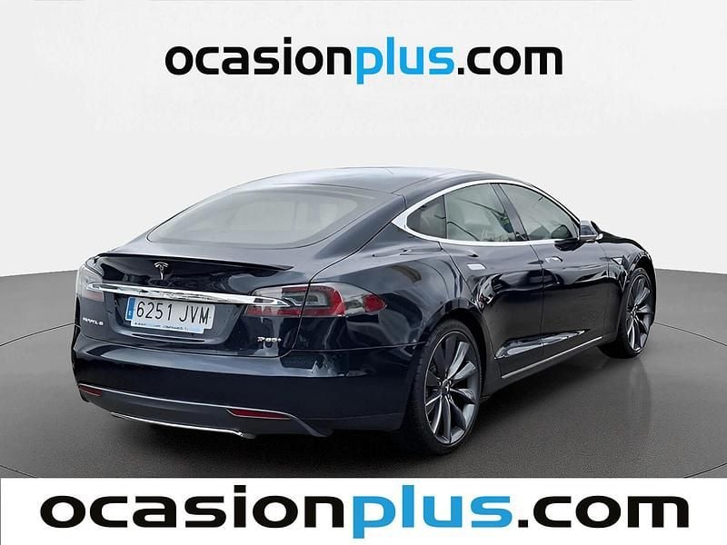 Usado Tesla Model S 310 kW (422 CV) 2014 Azul Utilitario