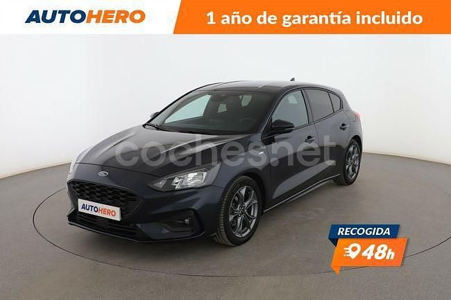Gris Usado 2020 Ford Focus ST-Line Berlina | 15.799 € (Precio justo) - Imagen 1/3