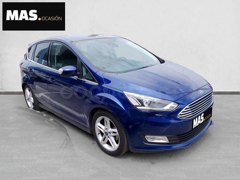 Usado Ford C-MAX Titanium 125 CV (91 kW) 2017 Azul Monovolumen