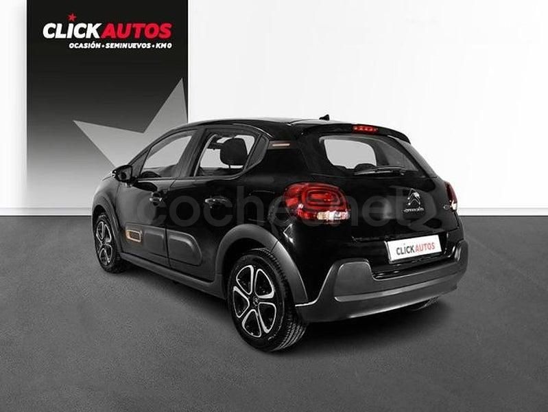Usado Citroën C3 PureTech 83 CV (61 kW) 2023 Negro Utilitario