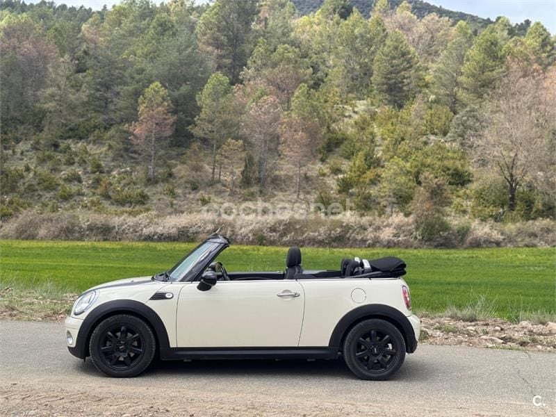 Beige Usado 2009 Mini Cooper Cabriolet Descapotable | 8500 € (Precio justo) - Imagen 1/4