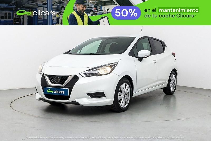 Usado Nissan Micra Acenta 100 CV (73 kW) 2019 Blanco Utilitario