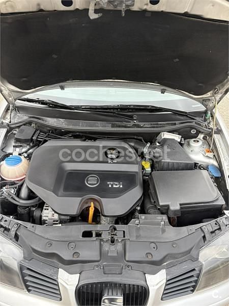 Usado Seat Ibiza Reference 100 CV (73 kW) 2004 Gris / plata Berlina
