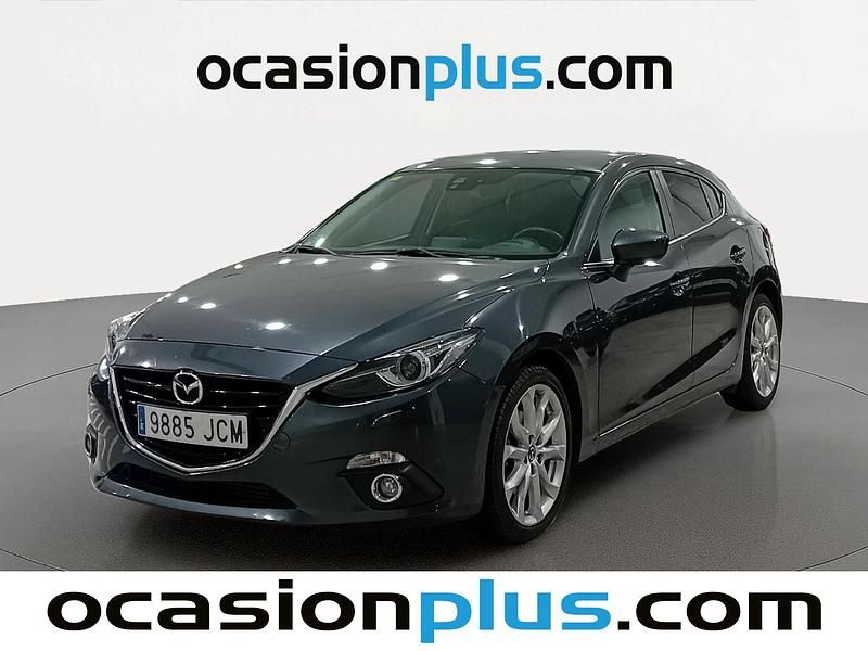 Usado Mazda 3 Luxury 150 CV (110 kW) 2015 Gris Utilitario