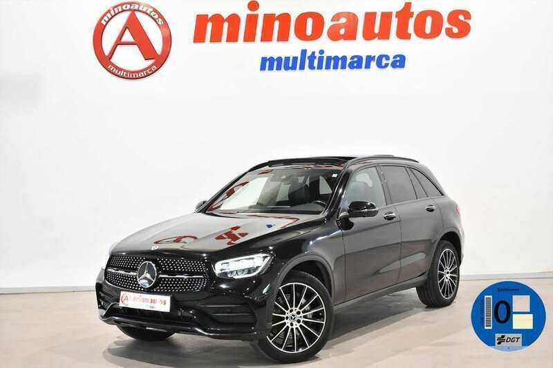 Negro Usado 2022 Mercedes GLC300 AMG line SUV | 38.890 € (Super precio) - Imagen 1/4