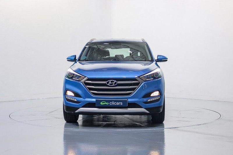 Käytetty Hyundai Tucson 131 HP (96 kW) 2017 Sininen Katumaasturi