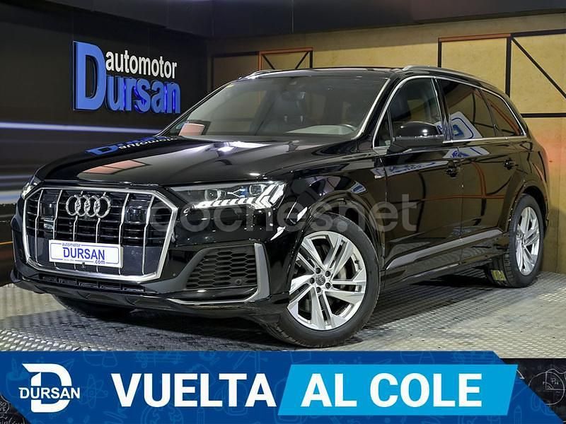 Negro Usado 2020 Audi Q7 Ambiente SUV | 47.990 € (Precio justo) - Imagen 1/4