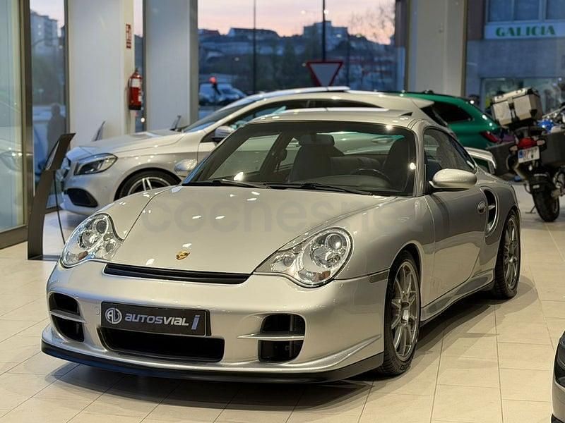 Usado Porsche 911 Turbo 420 CV (308 kW) 2000 Gris / plata Coupe