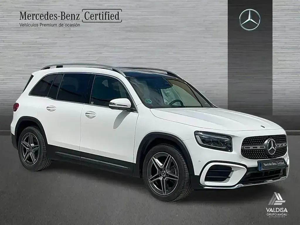 Usado Mercedes GLB200 150 CV (110 kW) 2024 Blanco polar SUV