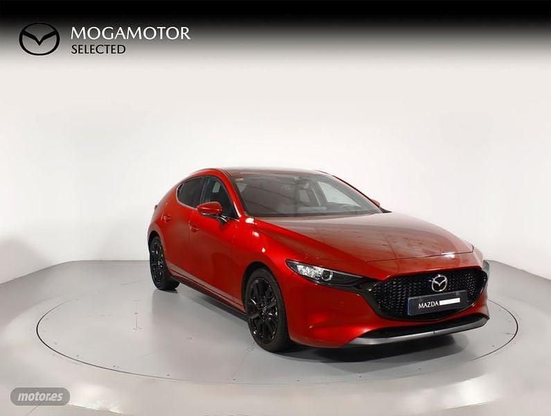 Rojo Usado 2021 Mazda 3 Berlina | 23.900 € (Caro) - Imagen 1/4