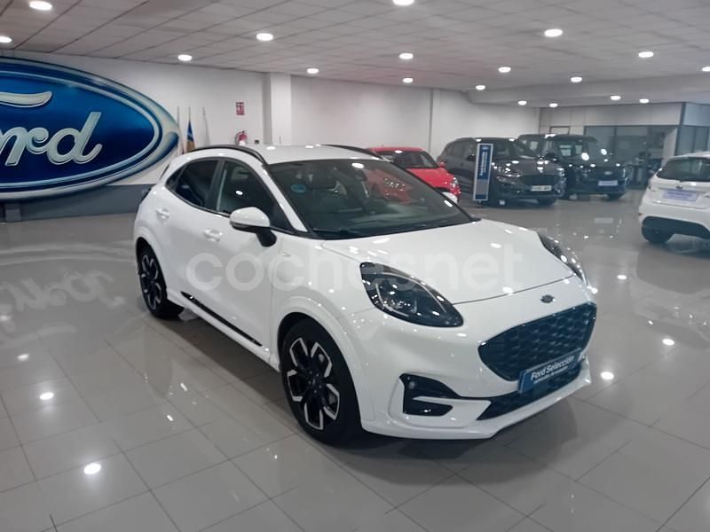 Blanco Usado 2021 Ford Puma ST-Line X SUV | 18.300 € (Precio justo) - Imagen 1/4