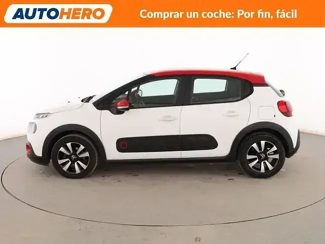 Usado Citroën C3 Feel 82 CV (60 kW) 2018 Blanco Utilitario