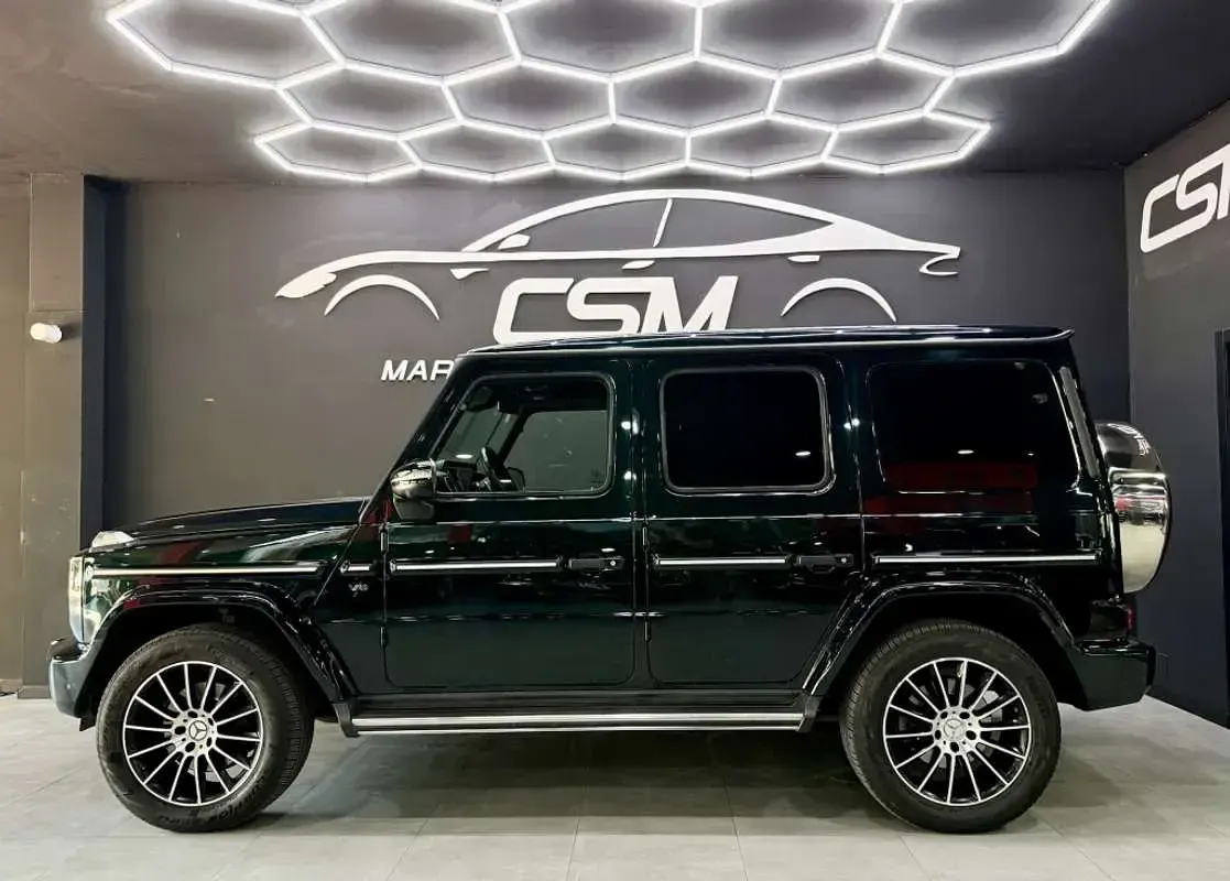 Usado Mercedes G500 422 CV (310 kW) 2020 Verde SUV
