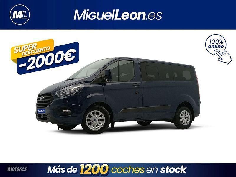 Azul Usado 2023 Ford Transit Van | 29.985 € (Precio justo) - Imagen 1/3