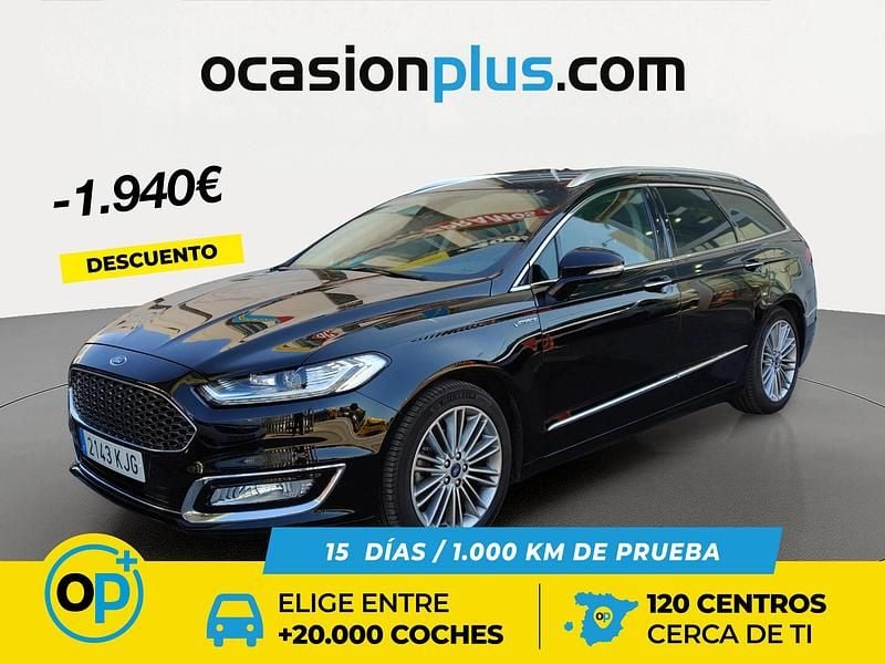 Usado Ford Mondeo Vignale 240 CV (176 kW) 2018 Negro Familiar
