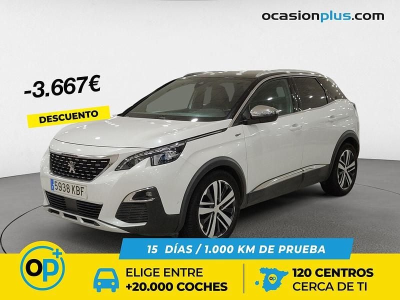 Usado Peugeot 3008 GT 181 CV (133 kW) 2017 Blanco SUV
