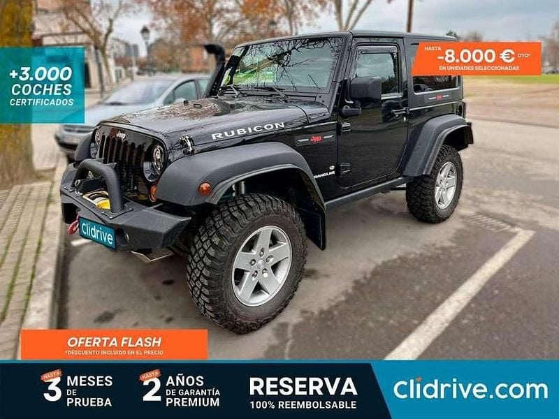 Negro Usado 2012 Jeep Wrangler Rubicon SUV | 39.790 € (Precio justo) - Imagen 1/3
