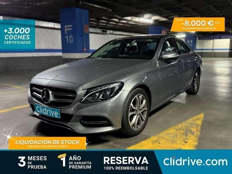 Gris Usado 2015 Mercedes C180 Avantgarde Berlina | 11.790 € (Super precio) - Imagen 1/3