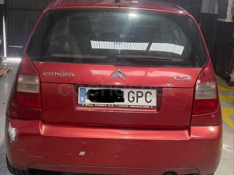 Usado Citroën C2 Furio 70 HP (51 kW) 2009 Vermelho Citadino