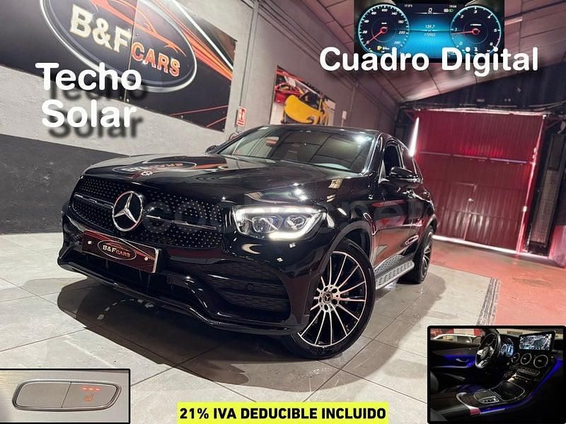 Usado Mercedes GLC220 194 CV (142 kW) 2020 Negro Coupe
