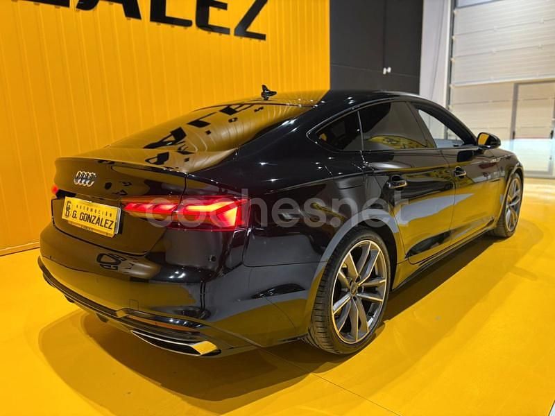 Usado Audi A5 Sportback S-Line 204 CV (150 kW) 2022 Negro Utilitario