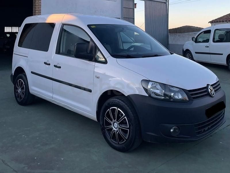 Usado VW Caddy Trendline 75 CV (55 kW) 2013 Blanco Monovolumen
