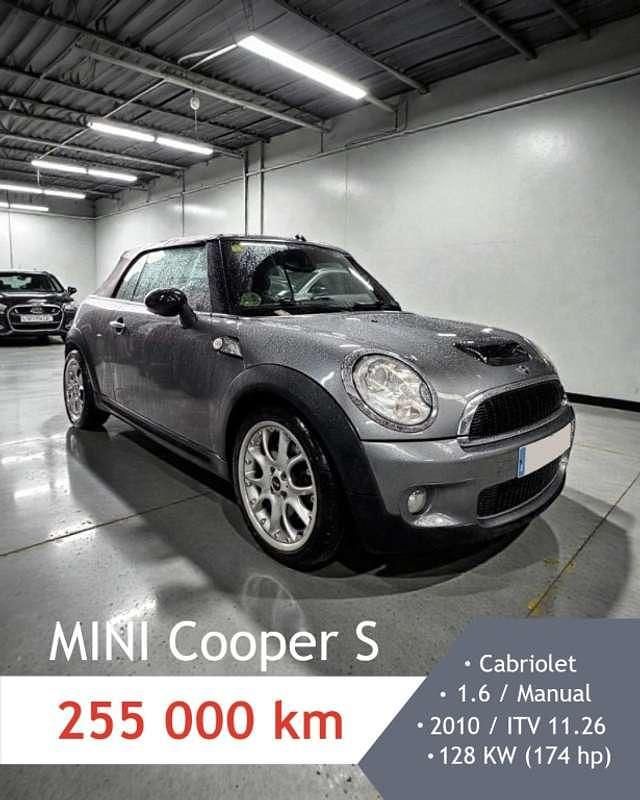 Usado Mini Cooper Cabriolet 174 CV (127 kW) 2010 Gris Descapotable