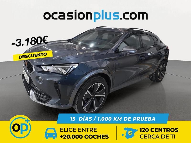 Azul Usado 2021 Cupra Formentor SUV | 23.990 € (Precio justo) - Imagen 1/4