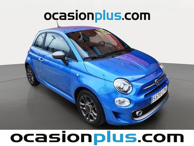 Usado Fiat 500 S 70 CV (51 kW) 2021 Azul Berlina