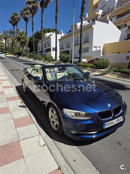 Usado BMW 320 Cabriolet 170 CV (125 kW) 2013 Azul Descapotable