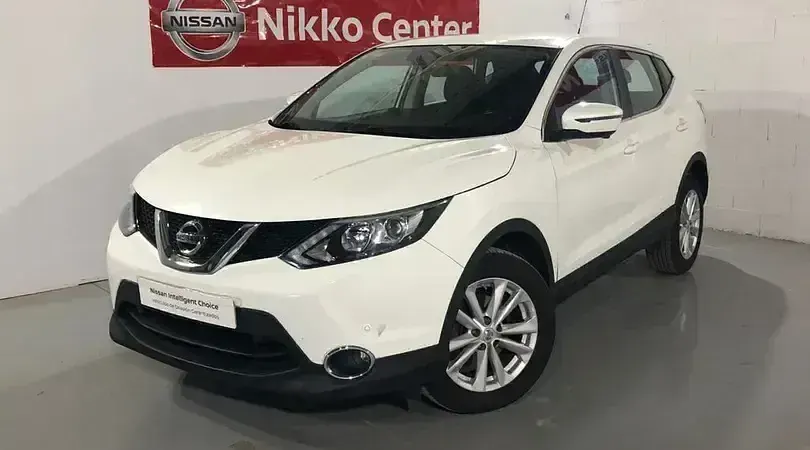 Usado Nissan Qashqai 110 CV (80 kW) 2015 Blanco everest (soli SUV