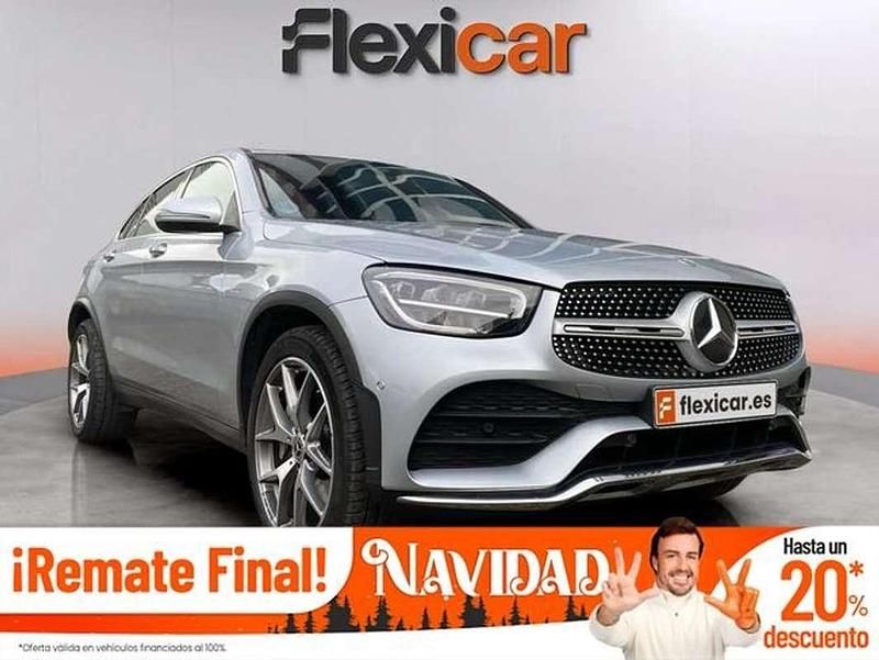 Gris Usado 2021 Mercedes GLC220 SUV | 32.990 € (Precio justo) - Imagen 1/4